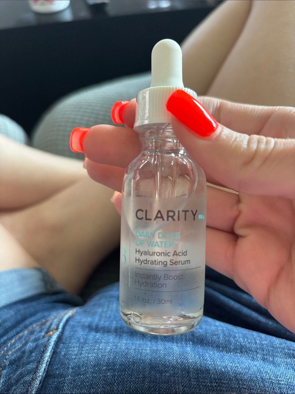 Clarity Rx Hyaluronic Acid Hydrating Serum - Clear